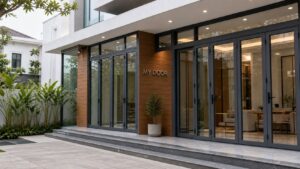 Công trình cửa nhôm kính hoàn thiện My Door