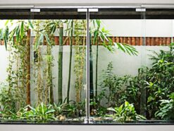 Kính cường lực mở trượt lùa