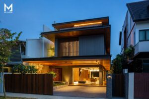 Công trình cửa nhôm kính biệt thự chị Hải – Khu đô thị Sunny