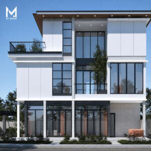 Hệ cửa nhôm PMI cho biệt thự anh Nam, Nam Định