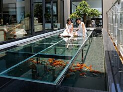 Sàn kính cường lực